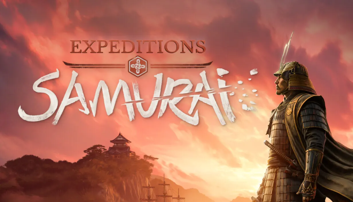 Expeditions: Samurai key art, with the game’s logo.