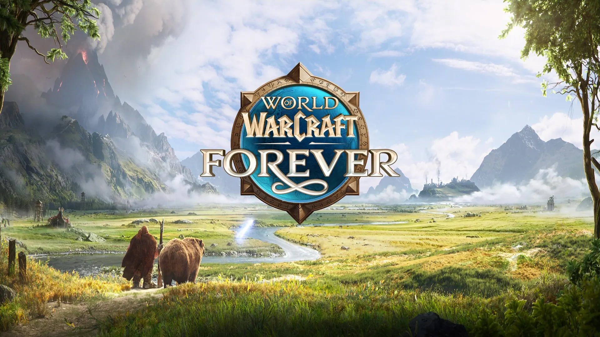 World of Warcraft: Forever key art, with the game’s logo.